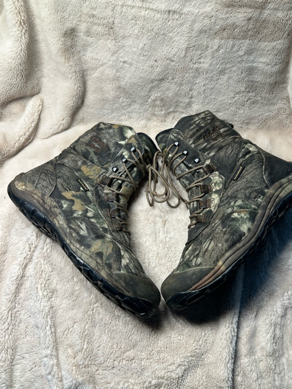 Cabela's hunting boots waterproof Dry-Plus lining Thinsulate insulation - Picture 5 of 8